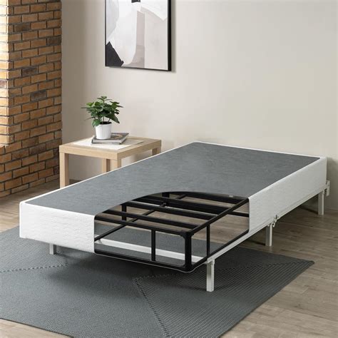 zinus metal smart box spring with quick assembly|metal box spring queen size.